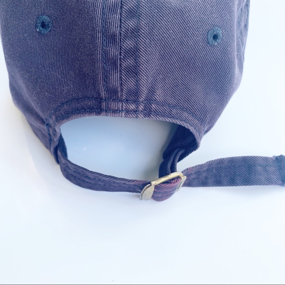Early 2000s Lucky Brand Navy Blue Baseball Cap - Picture 6 of 8